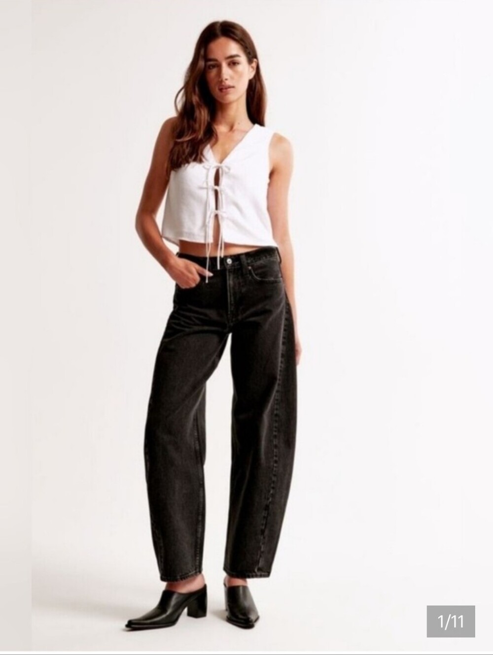 Abercrombie & Fitch The Barrel Jean